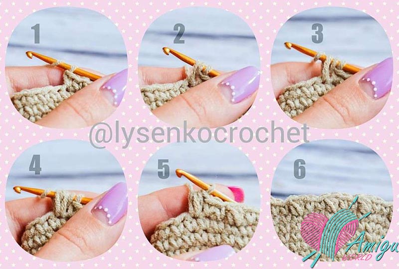 How to make dc cl stitch