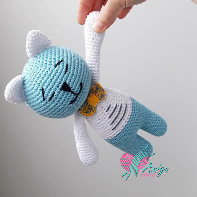Cat amigurumi crochet pattern