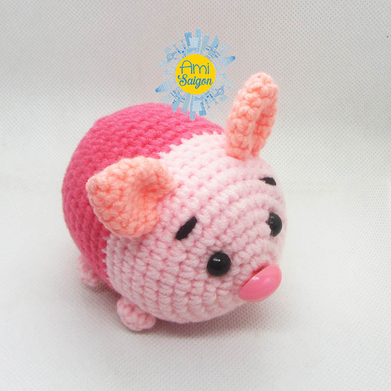 Crochet Piglet Amigurumi Tsum Tsum Disney Characters