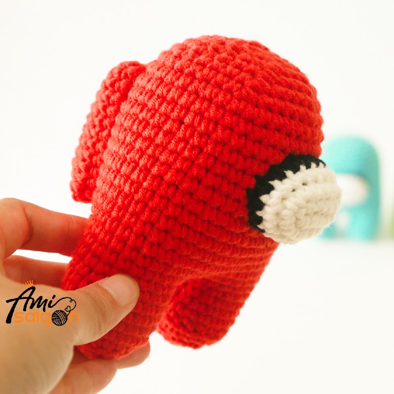 Crochet Among Us free pattern by Happy Amigurumi