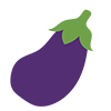 Eggplant Amigurumi Crochet Pattern