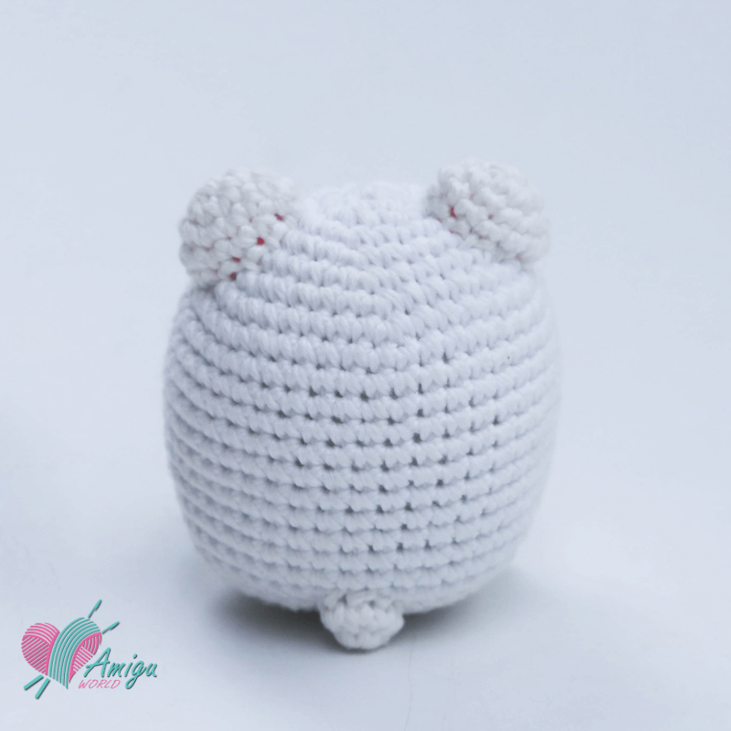 Adorable Mini Amigurumi Shirokuma Crochet Pattern for Beginners (Pattern by: AmiguWorld)