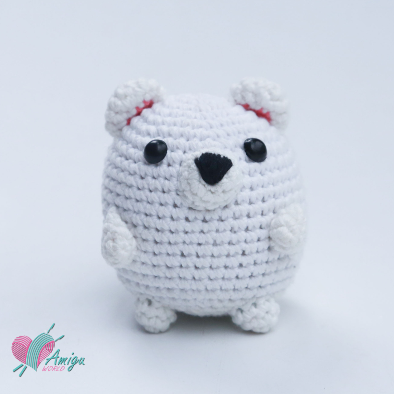 Adorable Mini Amigurumi Shirokuma Crochet Pattern for Beginners