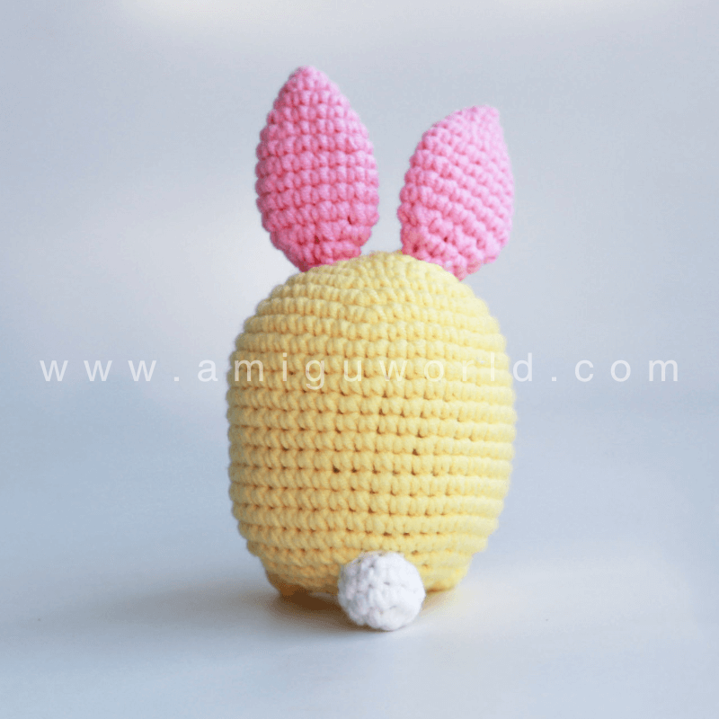 How To Crochet Rabbit Character Amigurumi - Free Pattern by AmiguWorld