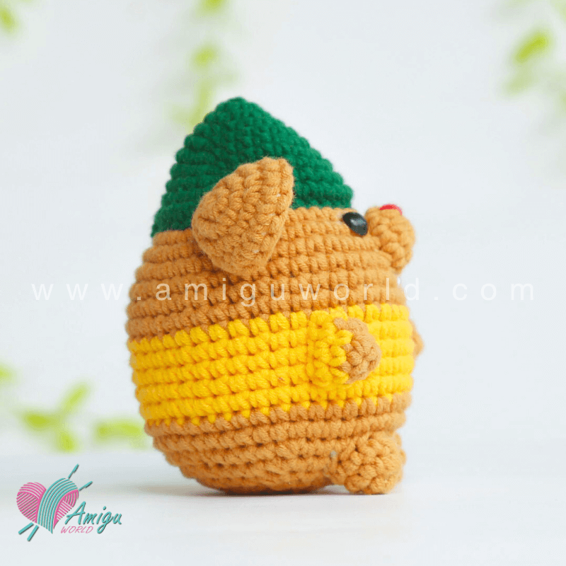 How To Crochet TGus Octavus Amigurumi - Free Pattern by AmiguWorld