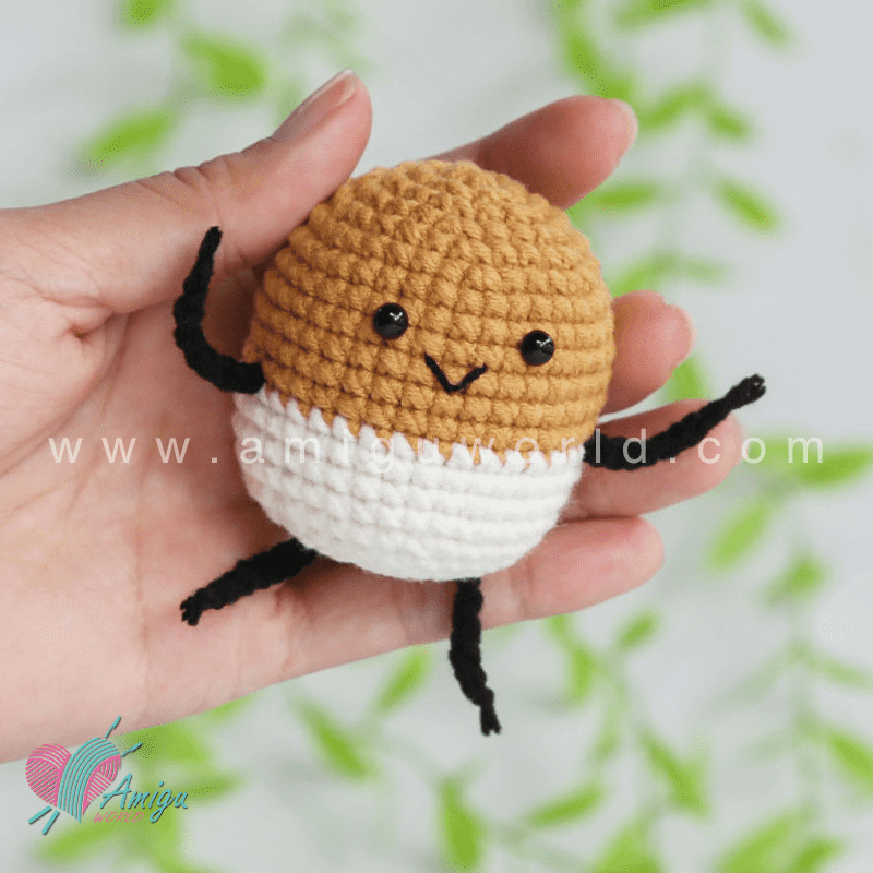 Amigurumi Potato - Free Crochet Pattern by AmiguWorld