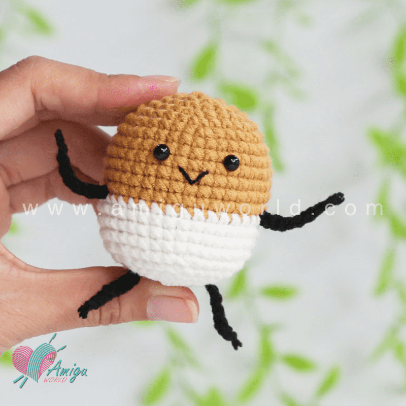 Amigurumi Potato - Free Crochet Pattern by AmiguWorld