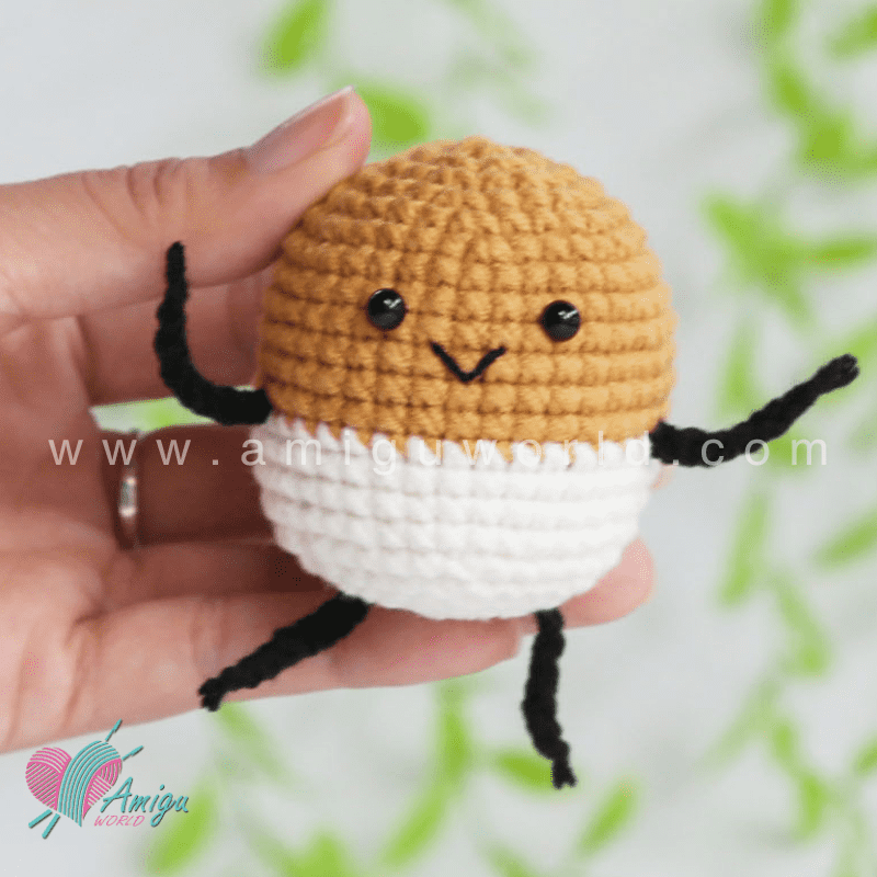 Amigurumi Potato - Free Crochet Pattern by AmiguWorld