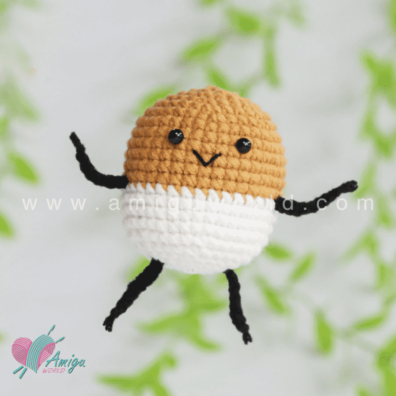 Amigurumi Potato - Free Crochet Pattern by AmiguWorld