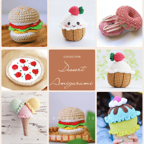 Free Dessert Amigurumi Crochet Patterns