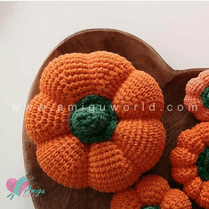 big pumpkin plushie amigurumi crochet pattern