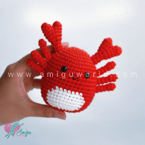 How to crochet a crab amigurumi free pattern