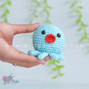 Cute octopus amigurumi free crochet pattern