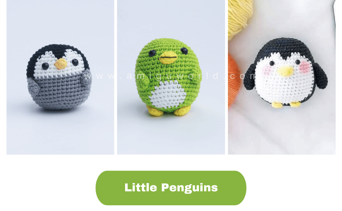 Penguin amigurumi patterns free crochet collection