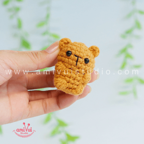 Tiny Bear Amigurumi Free Crochet Pattern