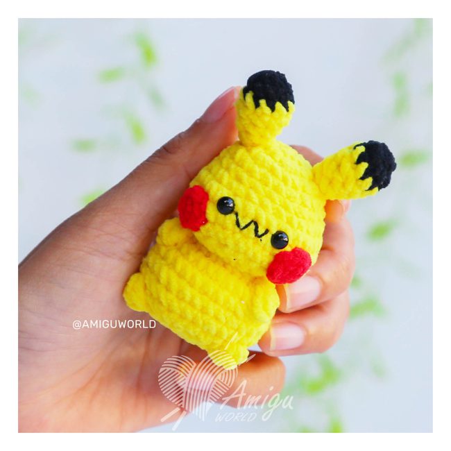 No-Sew Pikachu Amigurumi | Pokémon Crochet Patterns | Amigurumi Tutorial PDF in English | Vui Vui