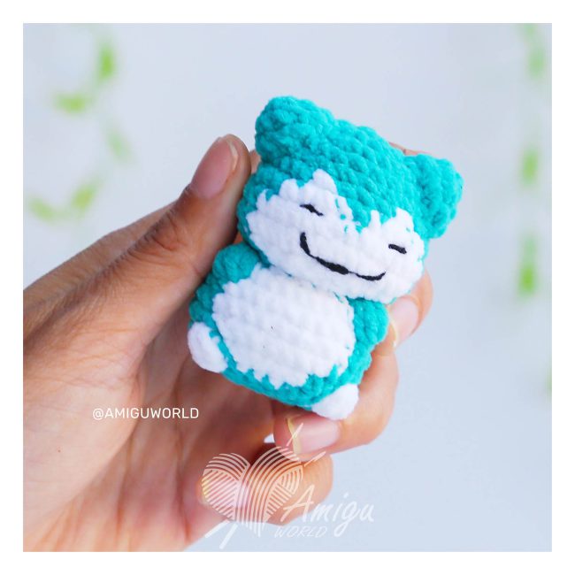 No-Sew Snorlax Amigurumi | Pokémon Crochet Patterns | Amigurumi Tutorial PDF in English | Vui Vui